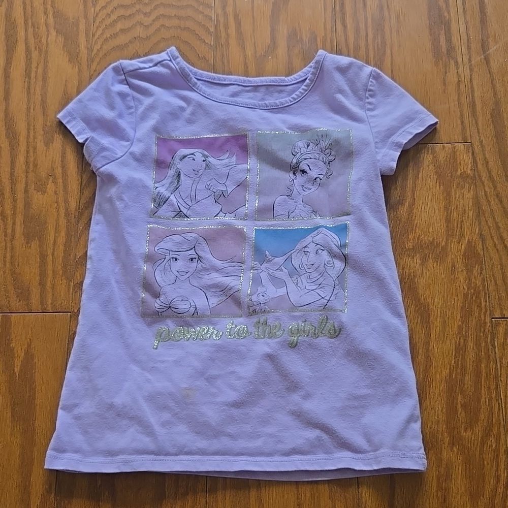 Disney's five t shirt princess